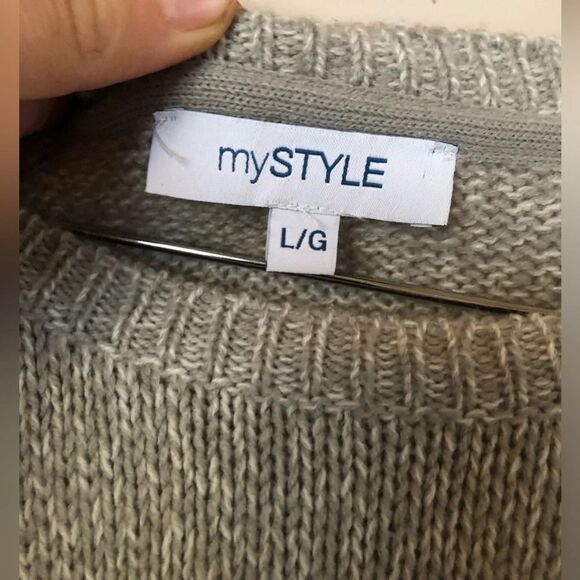 MyStyle | Knit Long Sweater - Picture 2 of 2
